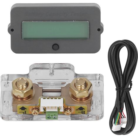 Compteur de batterie étanche ABS 80V 100A, indicateur de tension avec protection anti-inversion, câblage facile pour sécurité (1/5)