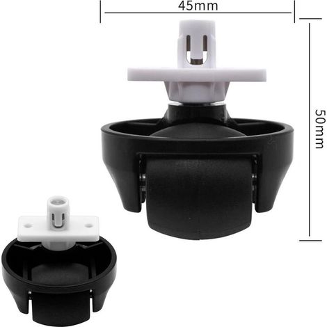 Zubehör für geräuschlose Saugroboter: Vorderrad-Ersatzteile für Roborock S8/S7/Q7/S6/S5/G20/G10S/G10/T7S/S65/S55 Serien und Xiaomi 1C/F9 Serien (1/5)
