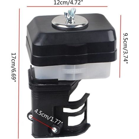 Filtre à air de bain d'huile 168 170F Assemblée pour moteur GX120 GX140 GX160 GX200, durable, facile à installer, générateur, motoculteur, tondeuse