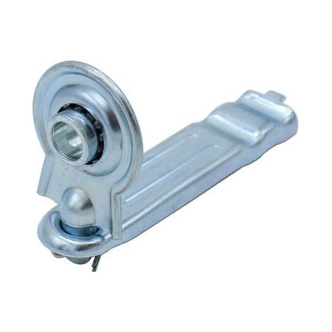 SUPPORTO A MURARE 120X26MM ZINCATO PER RULLO TAPPA