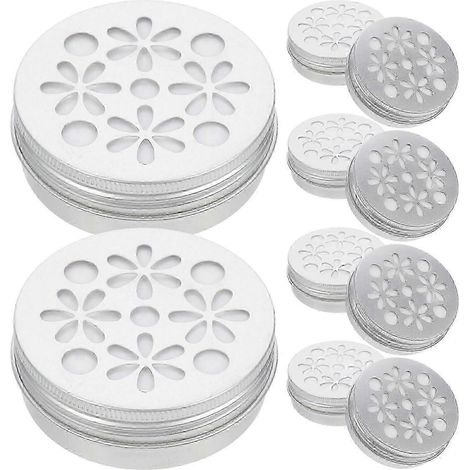 Lot de 10 diffuseurs d'huiles essentielles en aluminium pour la maison (1/3)