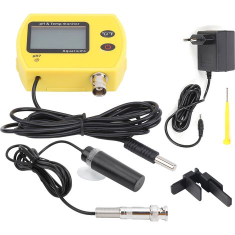 Testeur PH/TEMP 2-en-1 Haute Précision Portable 220V EU Plug (1/5)