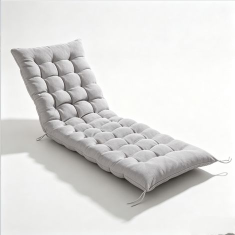 coussins bain de soleil 180 x 52 cm – Épaisseur 10 cm – Revêtement 100% polyester – Fixation par 4 attaches