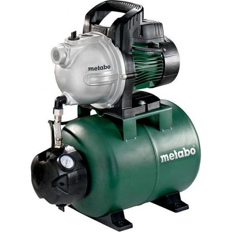 HWW 4000/25 G booster 4.000 l/h 46 m 8 m 1.100 W acciaio 24 l METABO