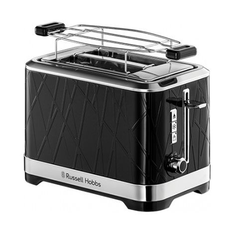 Russell Hobbs 28091-56 tostadora negra 2 ranuras XL
