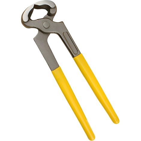 Extractor de clavos de 8 pulgadas, alicates cascanueces con mordazas, alicates multifuncionales de punta plana, para carpintería y bricolaje. (1/5)