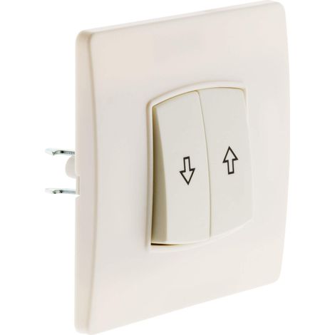 Zenitech - Ordine Tapparella Elettrica Autoportante con Viti e Ganci - Pronta da Installare - Compatibile con Scatole da Incasso Standard - Installazione Rapida - Bianco
