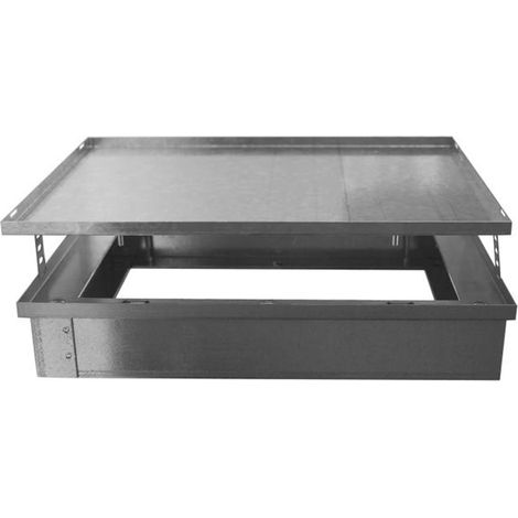 Zehnder Rahmen mit Deckel Verteiler 6-fach 80 bis 130 mm