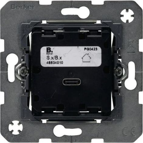 Berker Modul USB 65W weiß USB Type-C