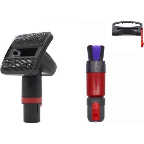Set mit 3 Tierhaarbürsten, kompatibel mit den Staubsaugern V7, V8, V10, V11 und V15. Ersatzteile für die Fellpflege von Hunden und Katzen. (1/5)