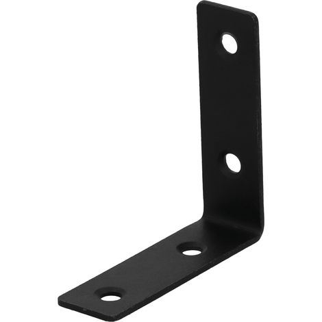 SUKI Equerre acier zingue noire 60x60x18, SUKI (1/3)