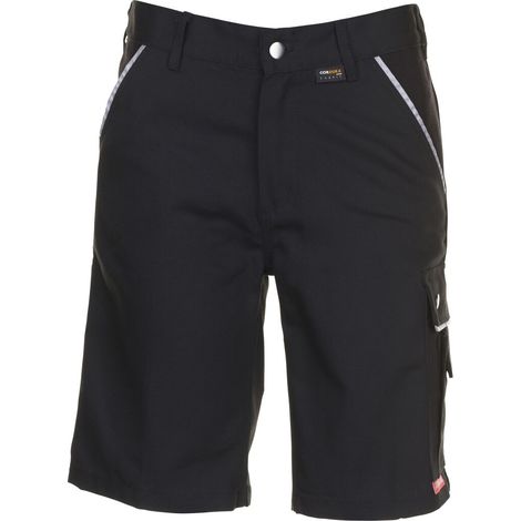 Shorts en toile 320 g/m² noir/noir (1/4)