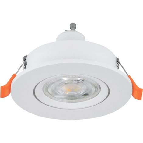 Spot LED encastré Barranco, lampe de plafond à encastrer, luminaire (1/4)