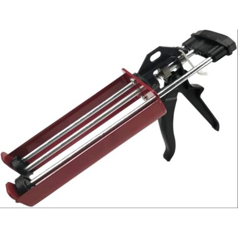 À Calfeutrer À Deux Composants, Pistolet Double Cartouche Avec Prise Confortable, Applicateur Adhésif Au Fer Pour Époxy, Acrylique, Polyuréthane, Silicone (1/5)