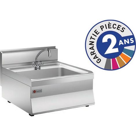 Evier avec robinetterie et bac de 400 x 500 mm - Gamme 650 - Baron (1/3)