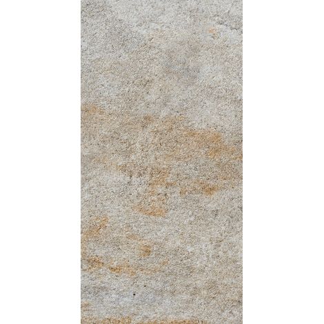 Carrelage effet pierre naturelle 60x120 cm – Forte épaisseur R11 antidérapant – Grès cérame pour extérieur – Pose sur plots ou chape – Mirage (1/5)