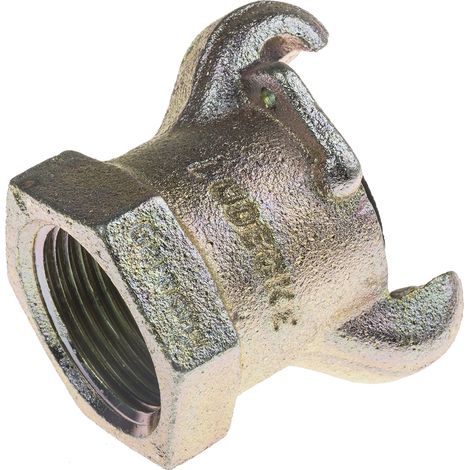 Raccord rapide pneumatique RS PRO, Filetage vers Femelle NPT 1 Femelle 1pouces Adaptateur chargeur en Fer ( Prix pour 1 ) (1/2)