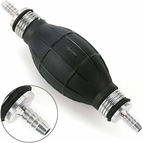 Pompe d'amorçage manuelle 8mm – Transfert de carburant diesel et essence – Caoutchouc NBR anti-corrosion – Siphon pour bateaux et automobiles (1/5)