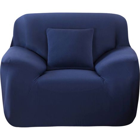 Housse de canapé élastique pour fauteuil, protection anti-poussière et taches, tissu extensible polyester-spandex doux et durable (1/5)