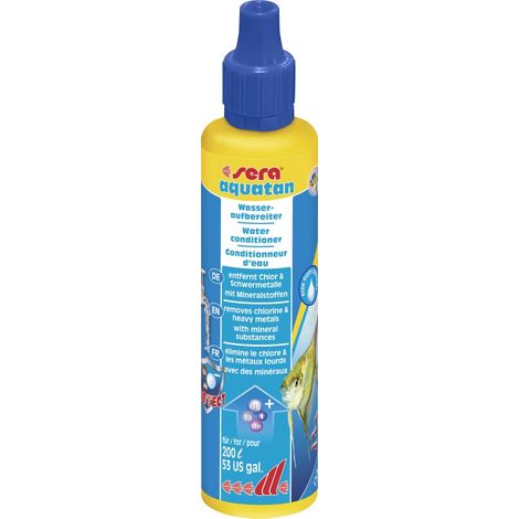Sera Aquariumwasseraufbereiter aquatan 50 ml Aquarium-Wasseraufbereiter