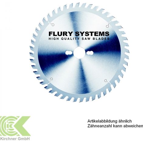 HM-Blatt Flury Guhdo 250 x 30 Z 40 WZ Nr. 261009 Kreissägeblatt Trennblatt (1/2)