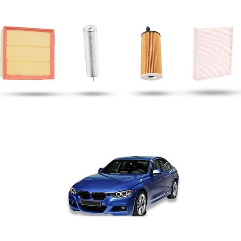 Kit Tagliando 4 filtri compatibile con BMW Serie 3 (F30, F80,F31) 320d 135kw dal 2011 (1/5)