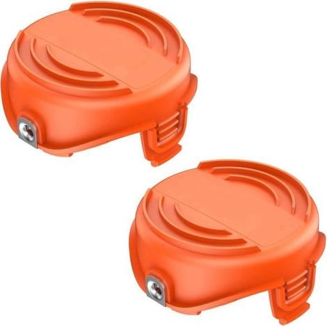 2Pcs Capuchon de Bobine pour Black + Decker GL7033 GL8033 GL9035 Coupe-Herbe à Levier 90583594 (1/4)