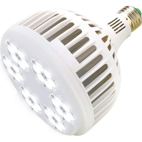 Led Ampoule de Plante 150W Blanc Spectre Complet Lampe de Croissance des Plantes, E27 élèVent des Lumières pour Les Plantes D'Intérieur, Jardin, Aquarium, Légumes, Serre, Culture Hydroponique