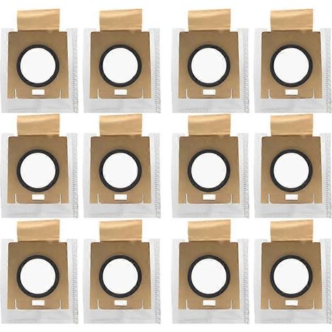 12PCS Dust Bags pour Uwant V500 Cordless Aspirateur Dust Collection Bags pièce détachée (1/5)
