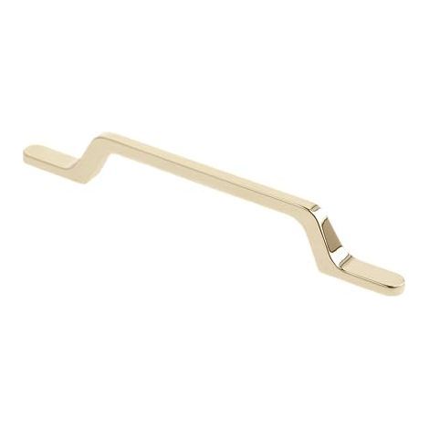 Möbelgriff – 128 mm Mittenabstand – Zamak – Messing (1/5)