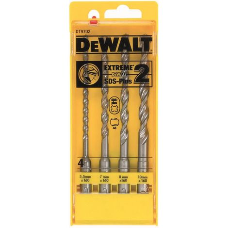 Juego de 4 brocas SDS-Plus Extreme DEWALT