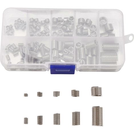 150 inserts de réparation de filetage M6 M8 en acier inoxydable Heli Coil (1/5)