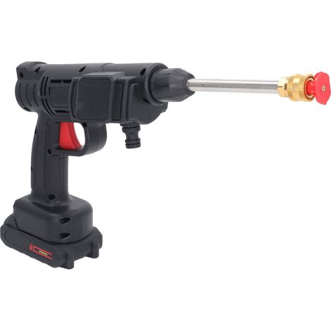 Nettoyeur haute pression sans fil 450 PSI avec buse de pulvérisation, batterie au lithium, pistolet à eau, prise américaine 100-240 V (1/5)