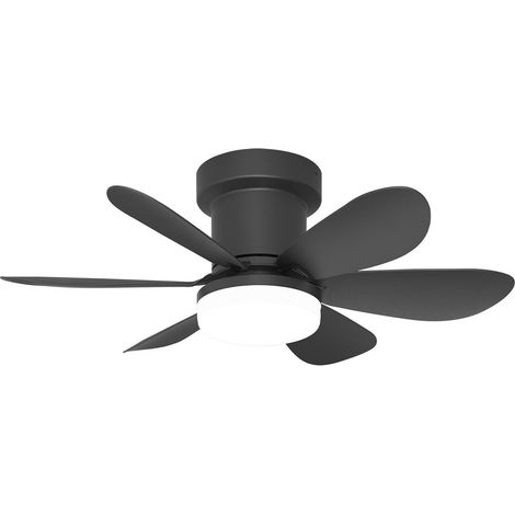 Ventilateur Plafond LED MISTRAL D52cm Noir (1/4)