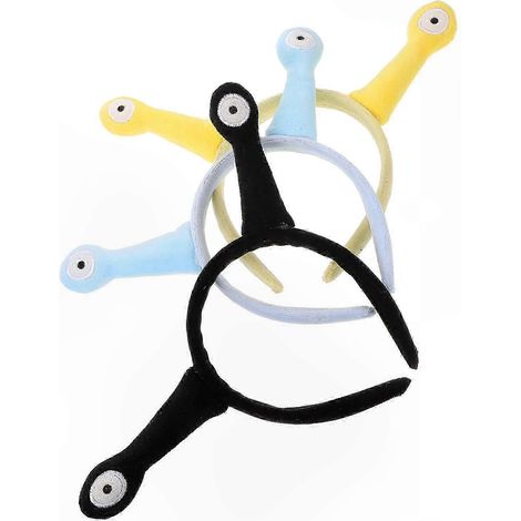 Set mit 3 ultraweichen Schnecken-Haarreifen, elastische Tierohren-Haaraccessoires für Erwachsene, bequem für Cosplay, Partys und den Alltag (1/5)