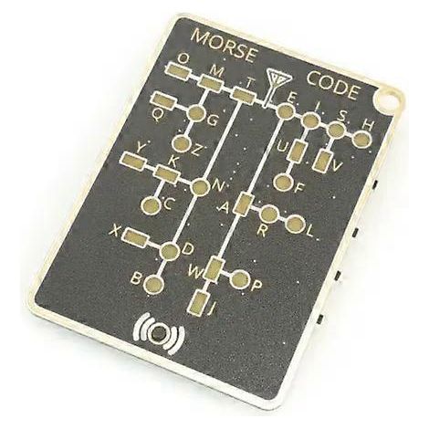 Carte d'entraînement au code Morse Pro (édition LED) (1/3)