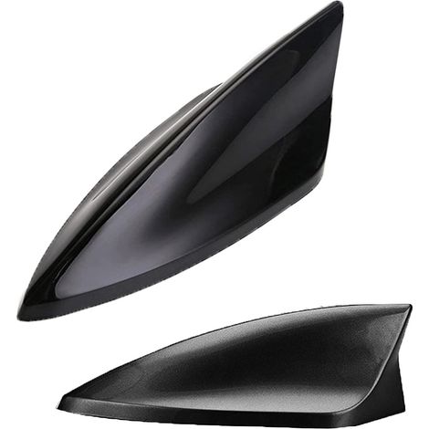 Antenne Requin, (black) Antenne Aileron De Requin, Antenne Voiture, Antenne De Voiture Universelle, Antenne Fm/am, En Abs, Signal Amlior, Tanche