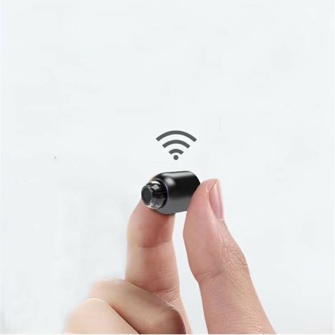 Versteckte Kamera, Mini-WLAN-Kamera, Bewegungsmelderkamera mit 1080p-HD-Nachtsicht, Babyphone, IP-Kamera, Spionagekamera mit Audio und Video, X5-V720 TPC-Crezuo-Schnittstelle