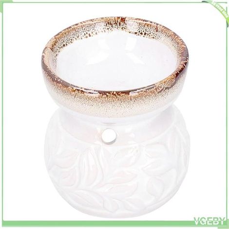 Brûleur à huile essentielle - FAFEICY - 2 pièces - Porcelaine émaillée - 30 ml - Intérieur/détente (1/5)