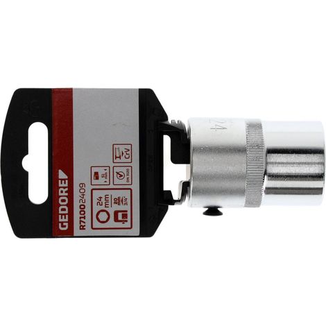 R71002409 Vaso para llave de vaso 3/4" hexagonal 24 mm longitud 52 mm (1/4)