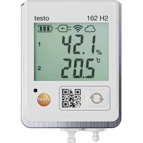 testo 0572 1625 162 H2 Enregistreur de données multifonction Valeur de mesure température, humidité de l'air support mu (1/4)
