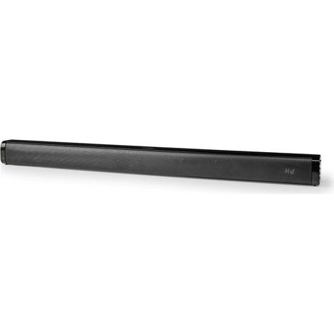 Nedis SPSB200BK Soundbar 2.0 Programmi DSP 40 W 1x 3,5 mm / 1x audio coassiale / 1x ottico / 1x USB 1x HDMI™ (con arco) Bluetooth® montabile Nero (1/5)