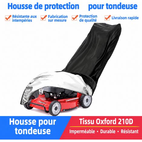 Housse de protection pour tondeuse à gazon poussée noir 19311264cm 193 112 64cm 191 × 110 × 67 cm 300 g – Livraison gratuite (1/5)
