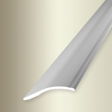 PROVISTON Übergangs- & Ausgleichsprofil Aluminium 40 x 1000 mm Silber Bodenprofil Metallprofil Übergangsschiene (1/3)