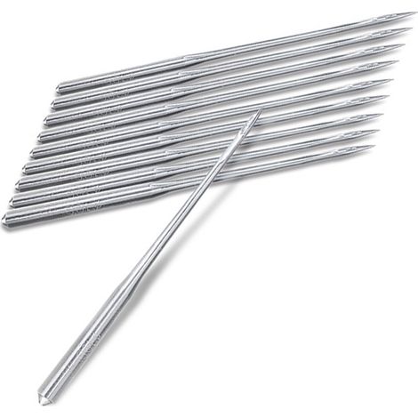 Aiguilles Pour Machine À Coudre - 6 Tailles 65/9 75/11 80/12 90/14 100/16 110/18 - Métal - Lot De 100 Pièces (1/5)