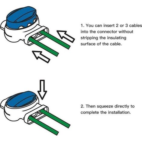 Connecteur De Cable - Gel Interne Etanche - Pour Câblage Extérieur Jardin Robot Tondeuse - 20 Pièces (1/5)