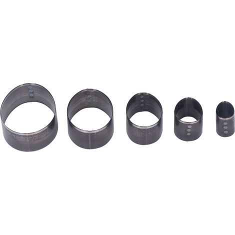 Moules de découpe sur mesure pour le travail du cuir, moules pour massicots, moules pour découpe laser, moules de découpe pour pendentifs ovales en forme d'œuf B03 (1/5)