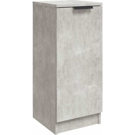 Sideboard/Anrichte/Buffet Betongrau 30x30x70 cm Holzwerkstoff LXWW848445 (1/5)