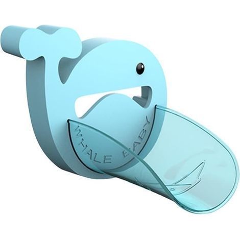 Prolunga per rubinetto per bambini, prolunga per rubinetto a forma di balena dei cartoni animati, accessorio per rubinetto a forma di animale carino per il lavaggio delle mani dei bambini (1/4)