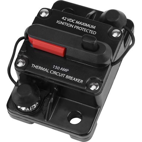 DC12V-42V Autoradio-Audio-Inline-Schutzschalter mit manueller Rückstellung (150A)